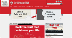 Desktop Screenshot of manchesterfire.gov.uk